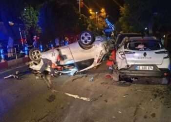 Avtomobil aşdı:5 yaralı