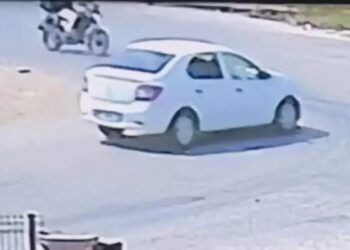 Minik avtomobili və motosiklet toqquşdu: 1 yaralı