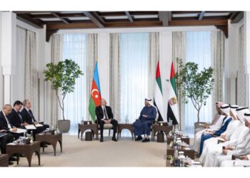 İlham Əliyevin Əbu-Dabidə BƏƏ Prezidenti ilə görüşü olub – VİDEO – FOTOLAR