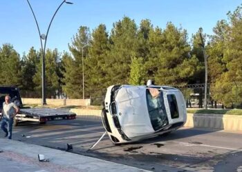 Avtomobil aşdı: 1 yaralı