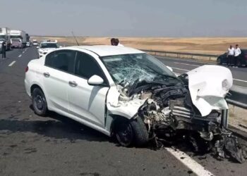 Minik avtomobili və traktor toqquşdu: 2 yaralı