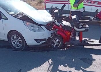 Minik avtomobili və elektrikli velosiped toqquşdu: 1 yaralı, 1 ölü