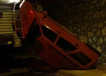 Minik avtomobili və mikroavtobus toqquşdu: 1 yaralı