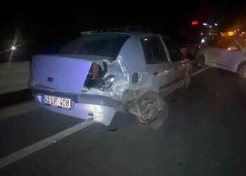 İki avtomobil toqquşdu: 1 yaralı