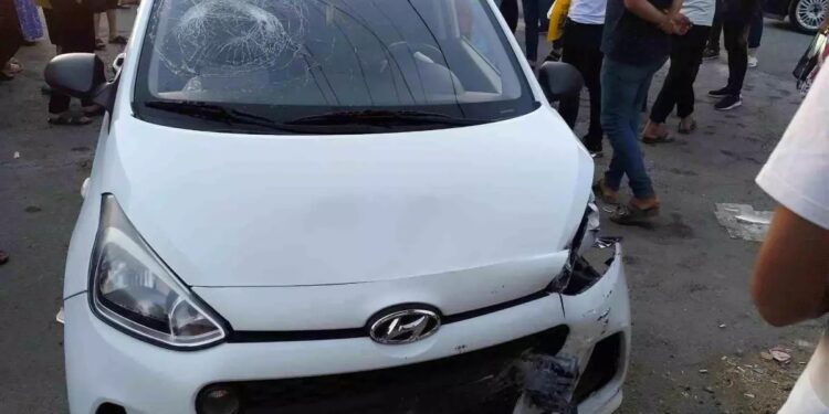 İki avtomobil toqquşdu:1 yaralı