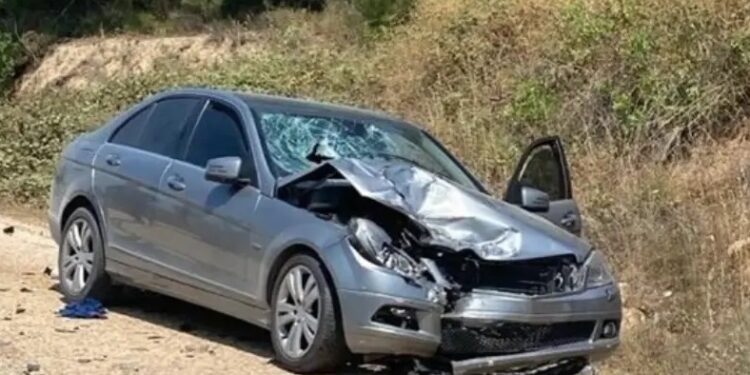 Minik avtomobili və motosikelet toqquşdu: 1 ölü, 1 yaralı