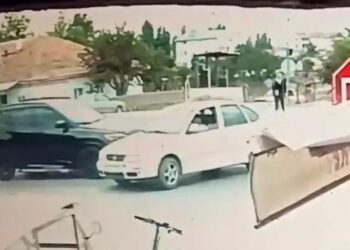 İki avtomobil toqquşdu: 5 yaralı