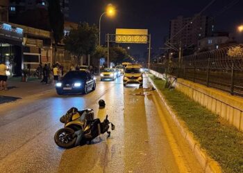 Minik avtomobili və motosiklet toqquşdu: 1 ölü, 1 yaralı