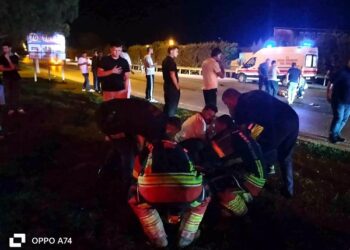 Minik avtomobili və motosiklet toqquşdu: 1 ölü, 1 yaralı