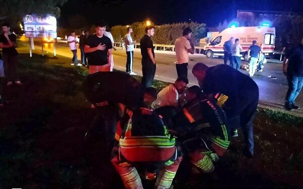 Minik avtomobili və motosiklet toqquşdu: 1 ölü, 1 yaralı