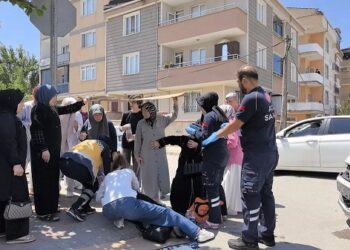 İki avtomobil toqquşdu: 5 yaralı