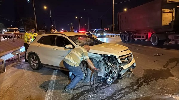 İki avtomobil toqquşdu: 2 yaralı