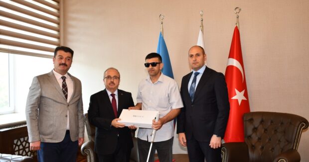 TİKA-dan görmə məhdudiyyətli Qarabağ qaziləri üçün “ağıllı ağac” dəstəyi – FOTOLAR