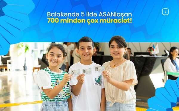 Balakəndə 5 ildə ASANlaşan 700 mindən çox müraciət-FOTOLAR