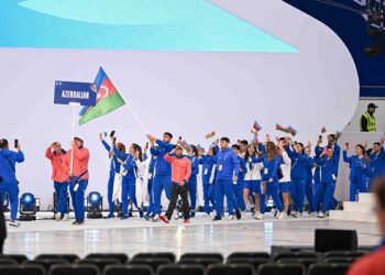 32-ci Ümumdünya Yay Universiadasının (FİSU) açılış mərasimi keçirilib