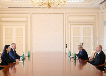 İlham Əliyev Mariam Kvrivişvilini qəbul edib – FOTOLAR