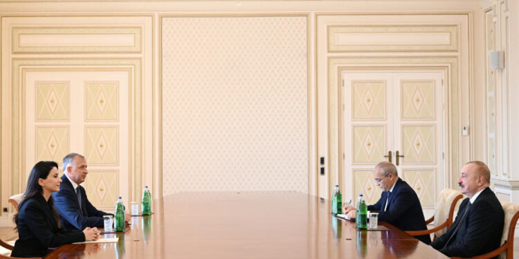 İlham Əliyev Mariam Kvrivişvilini qəbul edib – FOTOLAR