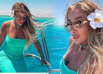 Günay İbrahimlidən Misirdə dənizin ortasında yay fotosessiyası – Qırmızı dənizdə rəngli kadrlar