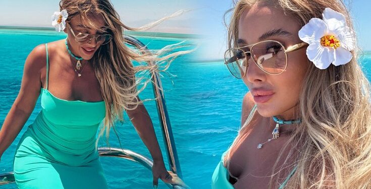 Günay İbrahimlidən Misirdə dənizin ortasında yay fotosessiyası – Qırmızı dənizdə rəngli kadrlar