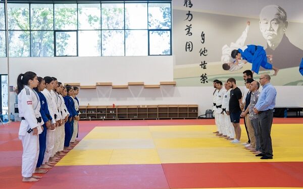 EYOF-da iştirak edəcək cüdoçularla görüş keçirilib