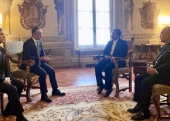 Ramin Məmmədovun rəhbərlik etdiyi nümayəndə heyəti Müqəddəs Taxt-Tacın Dövlət Katibinin müavini, arxiyepiskop Edgar Pena Parra ilə görüşüb