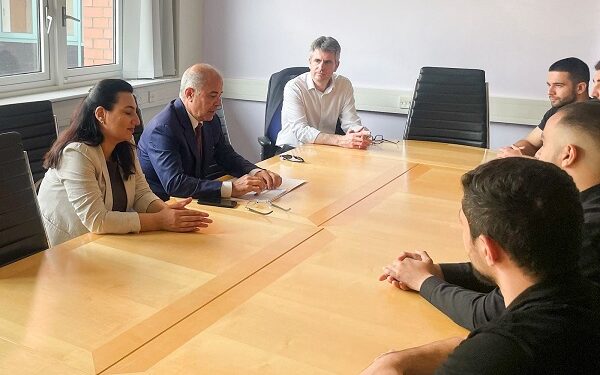 Fuad Hacıyevin rəhbərlik etdiyi nümayəndə heyəti Koventri Universitetinə səfər edib