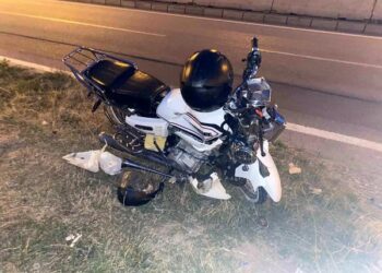 Minik avtomobil və motosiklet toqquşdu: 1 yaralı