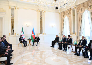 İlham Əliyevin Əhməd Əl Şaraa ilə görüşü olub – VİDEO – FOTOLAR
