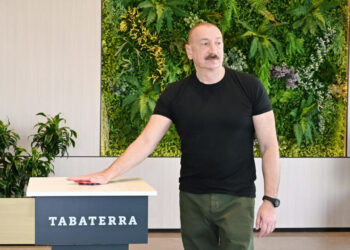 Prezident Ağdam Sənaye Parkında tütün məmulatlarının istehsalı müəssisəsinin açılışında iştirak edib – FOTOLAR