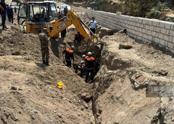 Sumqayıtda 20 yaşlı fəhlə dağıntılar altında qaldı