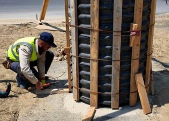 Bu ərazidə yerüstü piyada keçidi tikilir