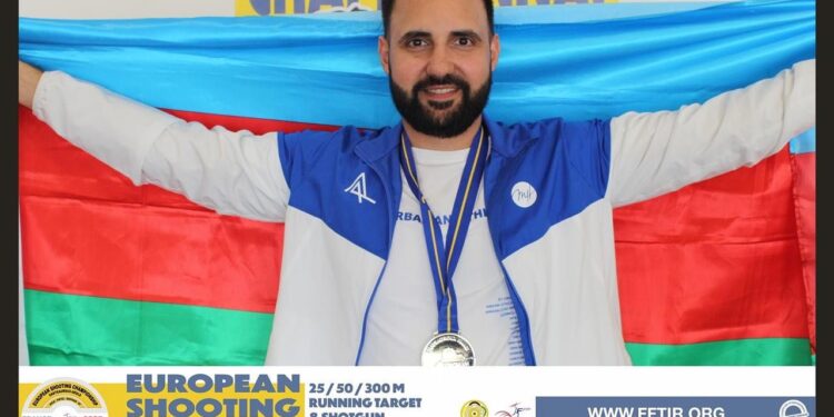 Ruslan Lunev Avropa Çempionatında Gümüş Medal Qazandı