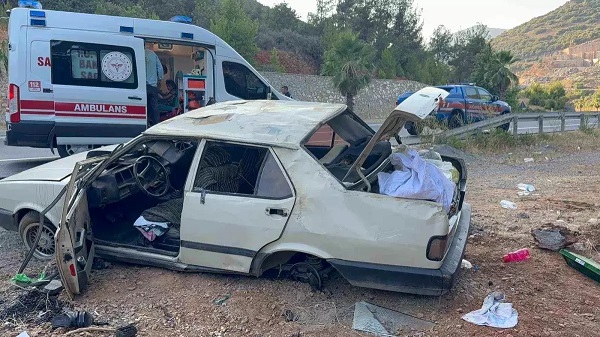 Avtomobil aşdı: 5 yaralı