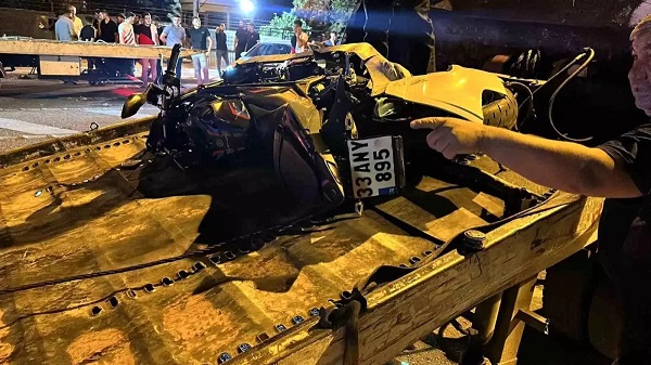 Minik avtomobili və motosiklet toqquşdu: 2 yaralı