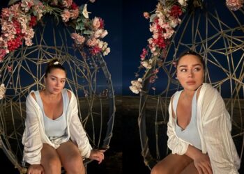 Xatirə İslamın dəniz kənarında istirahəti sosial mediada maraqla qarşılandı – FOTOLAR