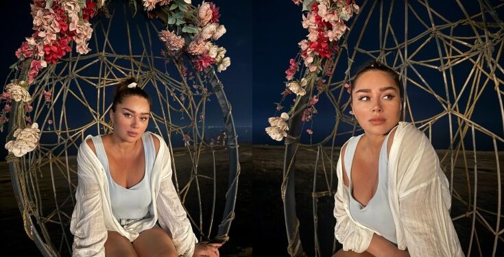 Xatirə İslamın dəniz kənarında istirahəti sosial mediada maraqla qarşılandı – FOTOLAR