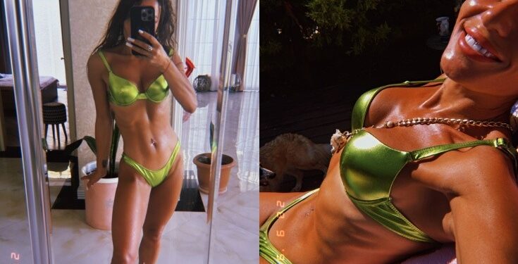 Dilarə istidə belə dincəlir-FOTOLAR