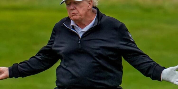 Tramp sülhü qolf oyunu ilə müqayisə etdi