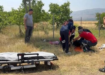 Avtomobil yol kənarına aşdı: Sürücü yaralandı