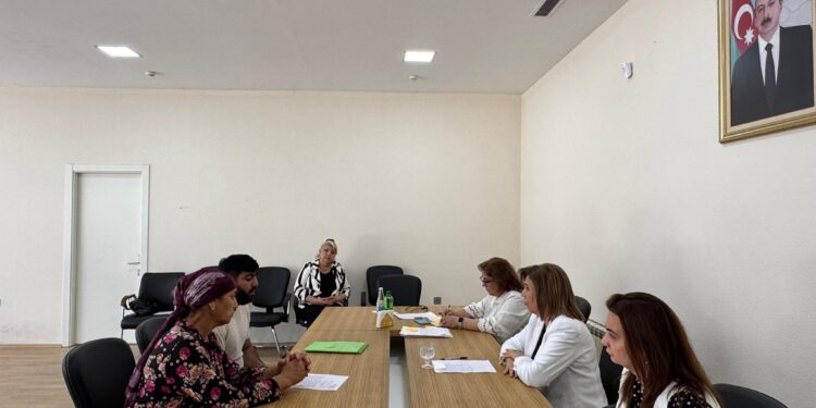 Bahar Muradova Balakən rayonunda vətəndaşları qəbul edib