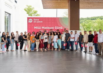 “Nar” milli mətbuatın 150 illiyini media nümayəndələri ilə qeyd edib-FOTOLAR