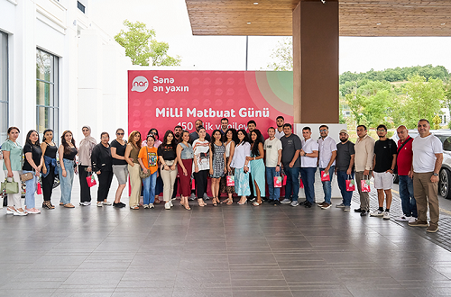 “Nar” milli mətbuatın 150 illiyini media nümayəndələri ilə qeyd edib-FOTOLAR