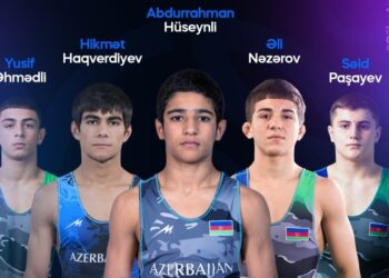 İki güləşçimiz dünya çempionatının finalında