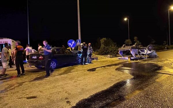 İki avtomobil toqquşdu: 7 yaralı