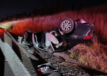 Avtomobil aşdı: 3 yaralı