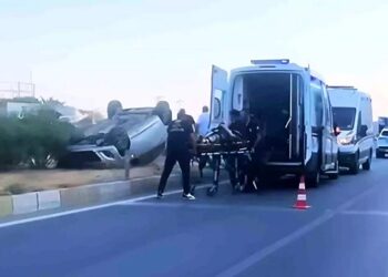 Avtomobil aşdı: 3 yaralı