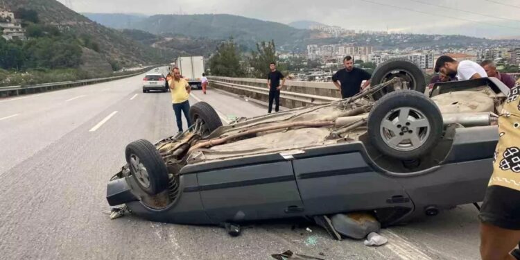 Avtomobil aşdı: 4 yaralı