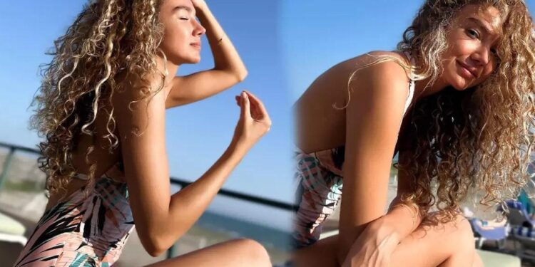 "İmtahan" Filminin Aktrisası Üzel Kərimovadan Çimərlik Geyimində Cəsur Pozlar – FOTOLAR