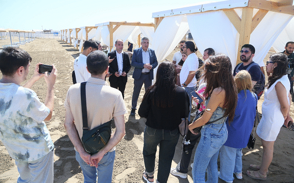 Yeni ictimai çimərliklərdə yay turizm mövsümünün ilkin nəticələri açıqlandı