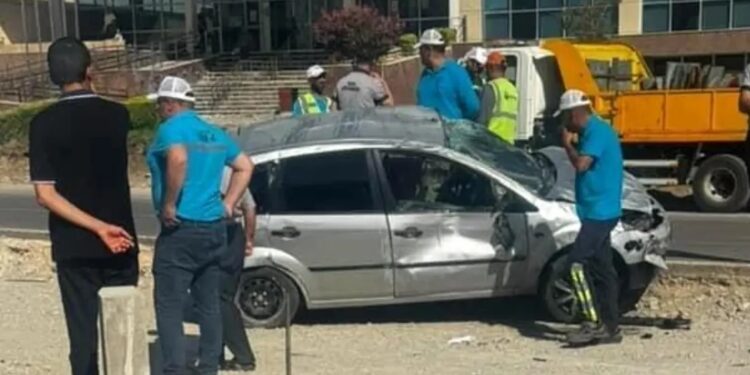 Avtomobil aşdı: 1 yaralı